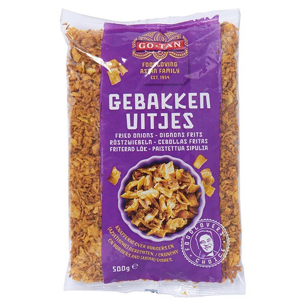 Go-Tan Gebakken Uitjes 500gr 