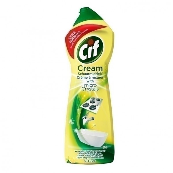 Cif Schuurmiddel Prof Cream Lemon 1x750ml