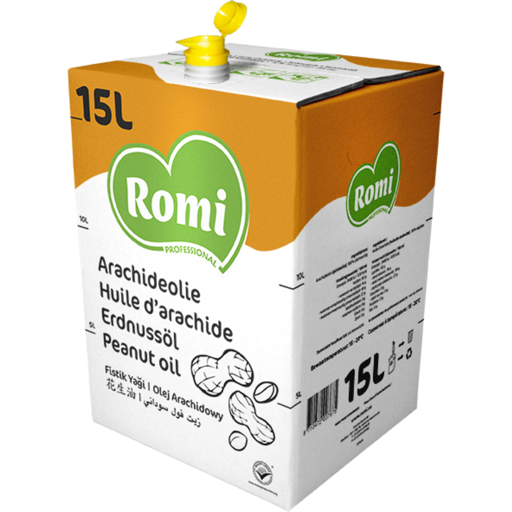 Romi Zonnebloemolie Bag-In-Box 1x15lt