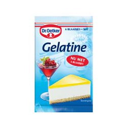 Dr Oetker Gelatine Blaadjes 14stx20