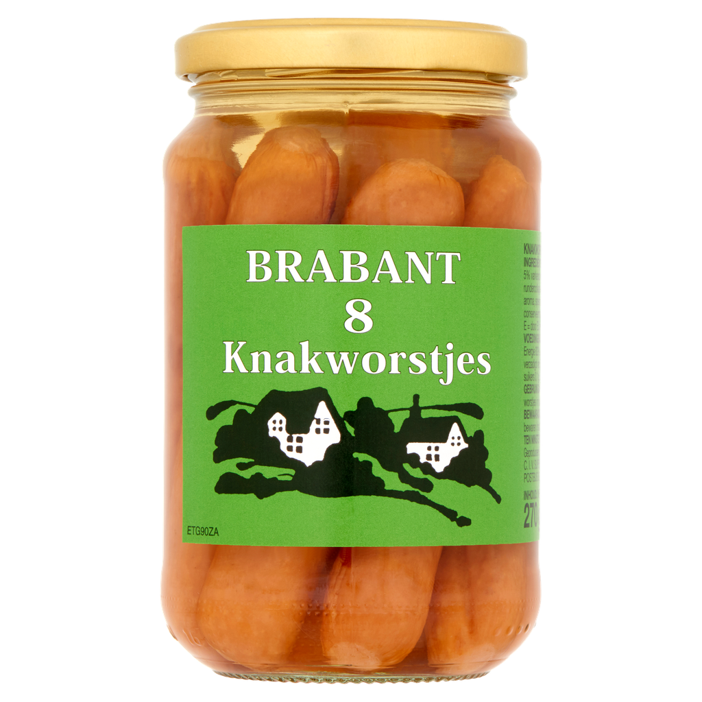 Brabant Knakworstjes pot 12x270gr