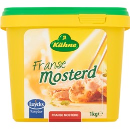 Kunhe franse mosterd luckys 1 x 1000gr