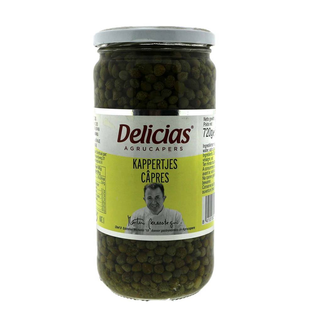 Delicias Kappertjes Fijn Non Pareille 1x720gr