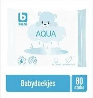 Boni baby wipes aqua (1x64 pcs)