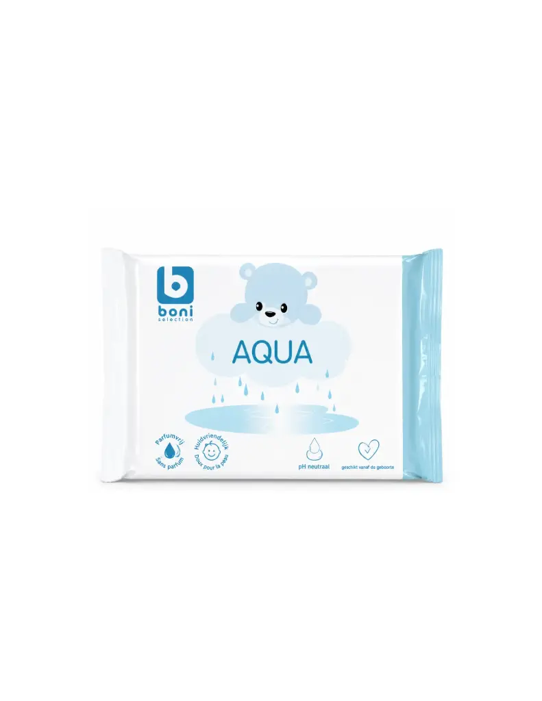 Boni baby wipes aqua (1x64 pcs)