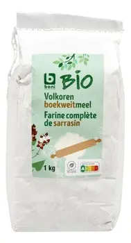 Boni Bio volkoren boekweitmeel (1x1 kg)