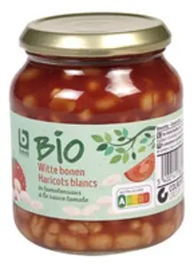 Boni Bio witte bonen tomatensaus (1x360 g)