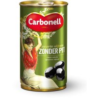 Carbonell Olijven zwart zonder pit 1x3050ml