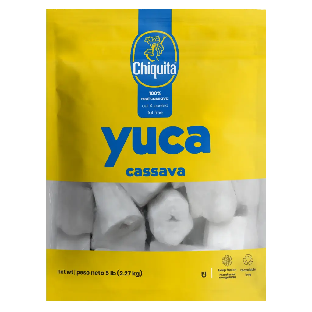 Chiquita iqf yuca/cassava rtl bag (1x5 lbs)