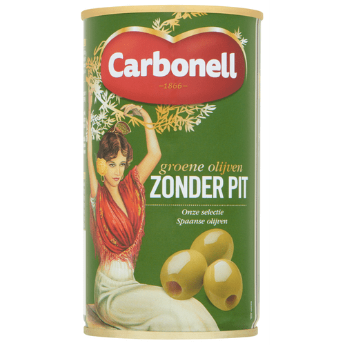 Carbonell Olijven zonder Pit 1x4200ml