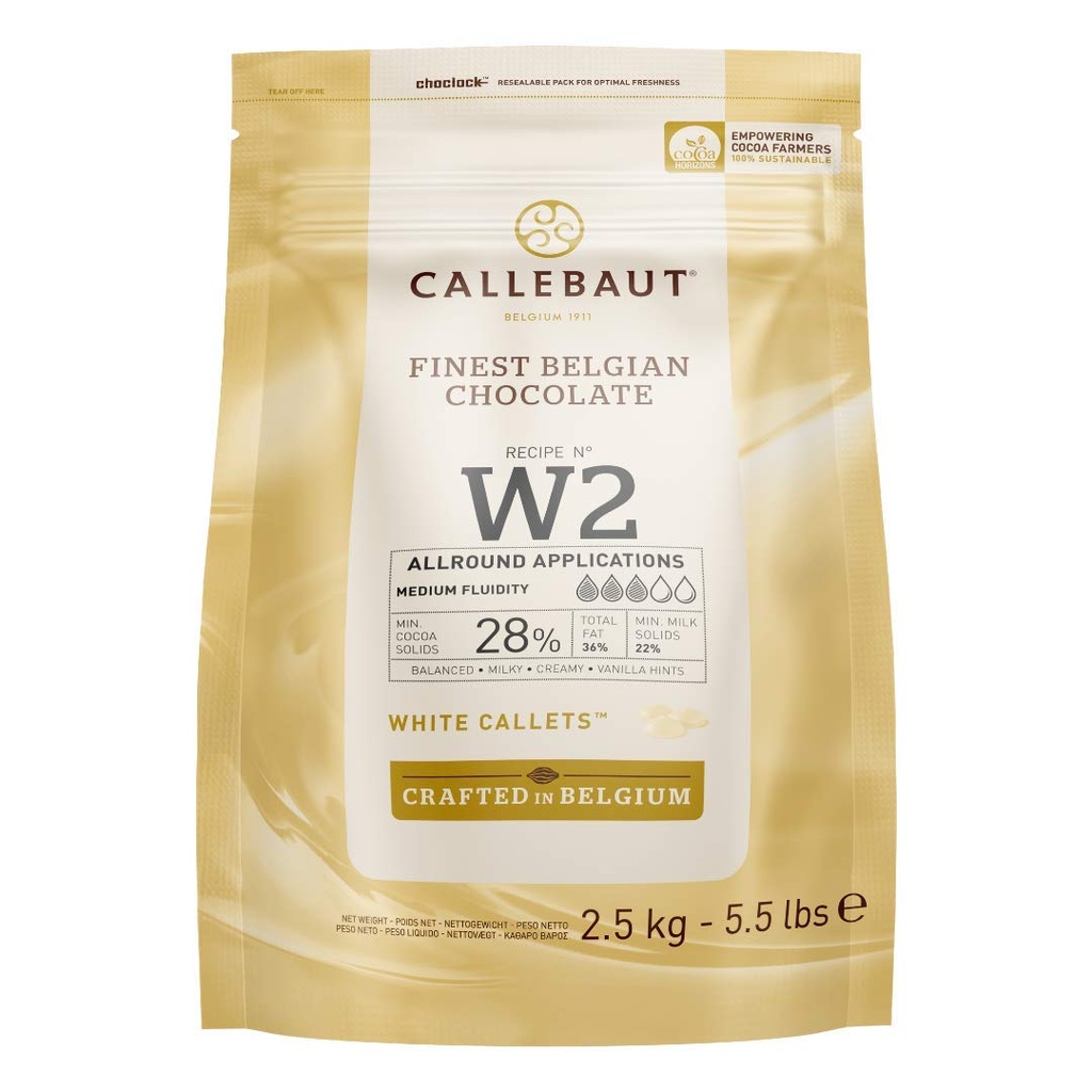 Callebout Couverture Callets Wit 1x2.5kg