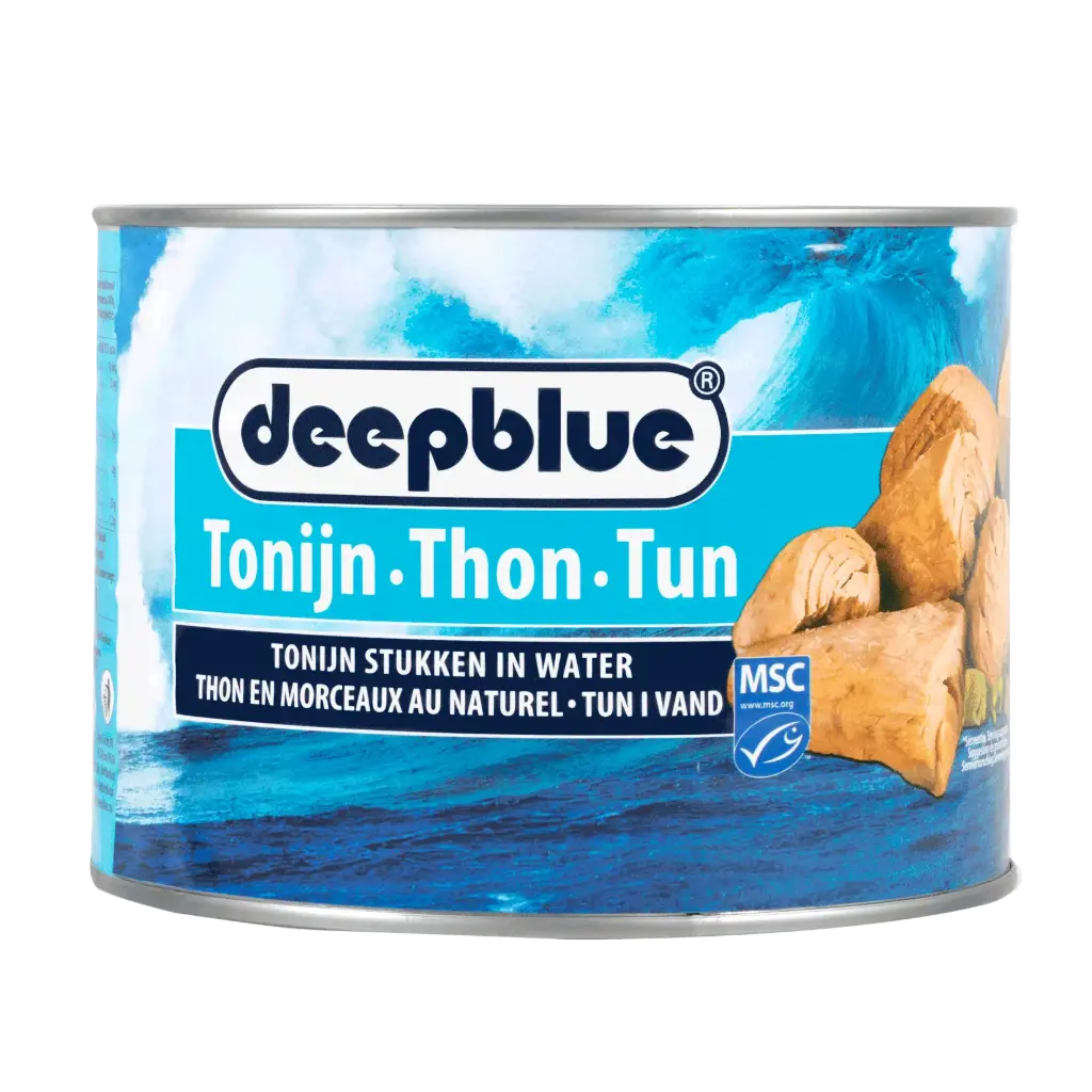Deep blue tonijn in water (1x1705 g)