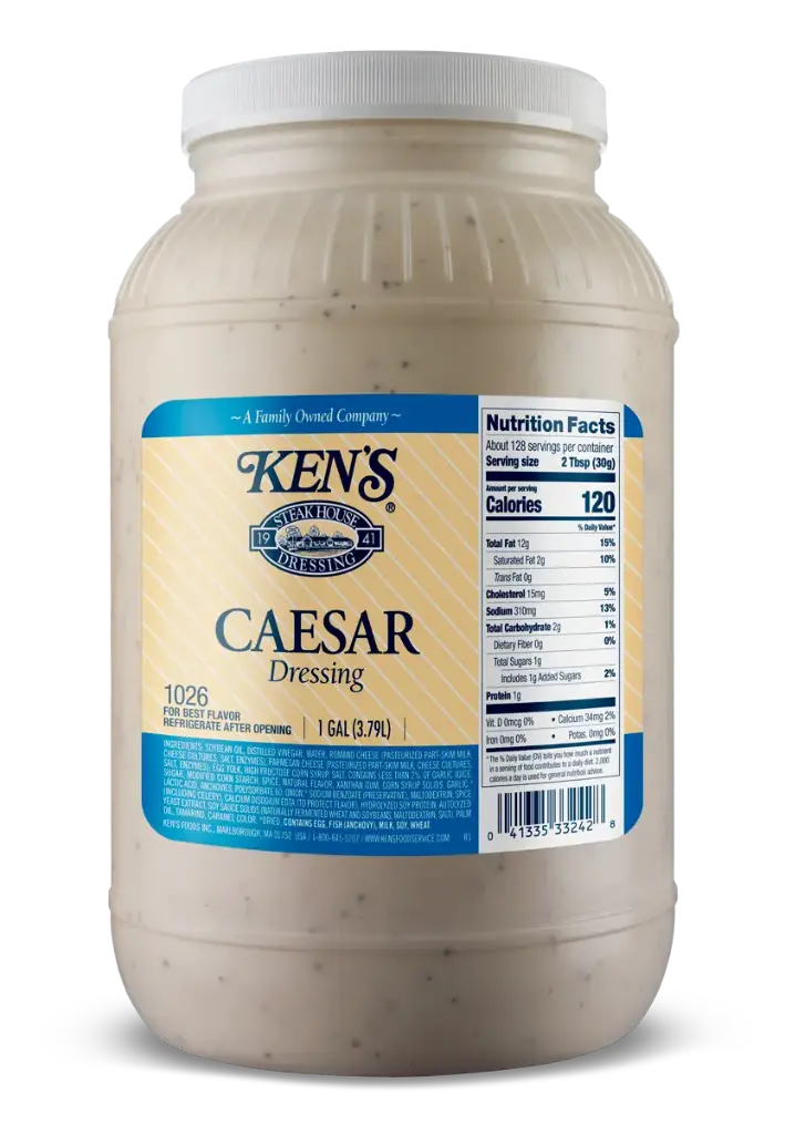 Dressing caesar classic (1x1 gal)