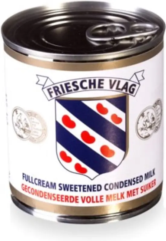 Friesche vlag gecondenseerde melk vol (1x397 ml)