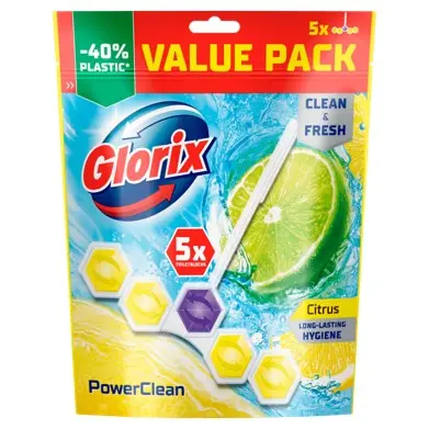 Glorix value pack wc blok citrus (1x5 pcs) x5