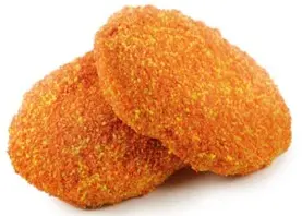 Kipburgers gepaneerd