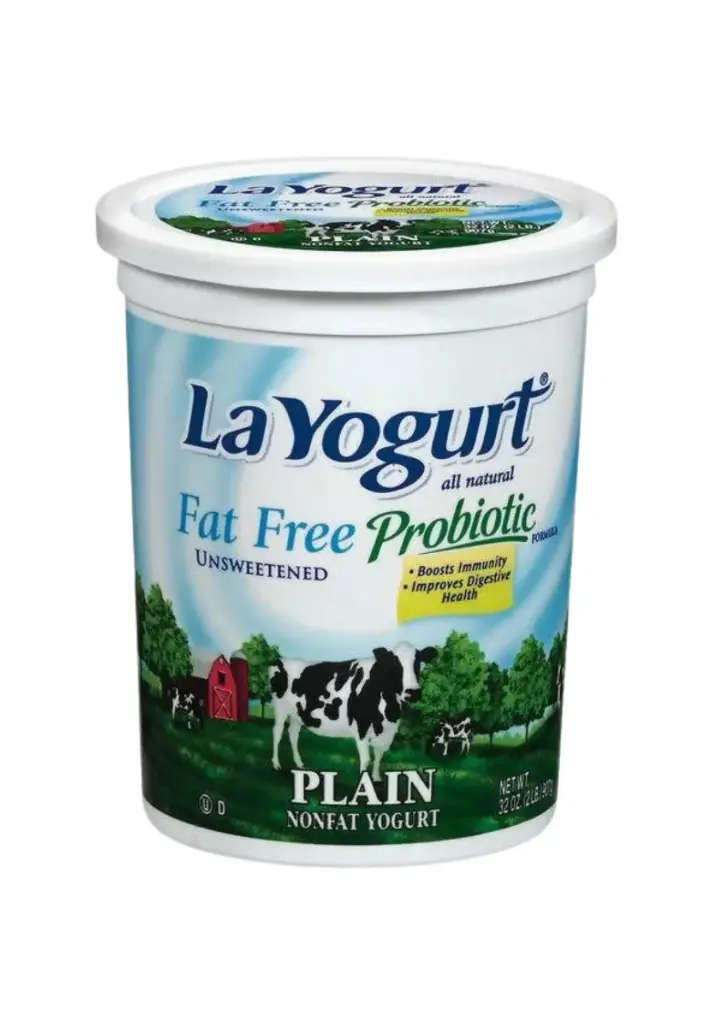 La yogurt quarts nf plain (1x32 oz)