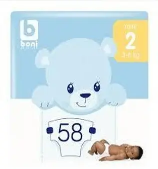 Boni Luiers 2 mini 3-6kg (1x58 pcs)