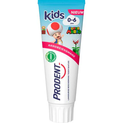 Prodent Mario tandpasta 0-6jr (1x75 ml)