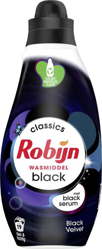 Robijn k&k black velvet 8 x 665 ml