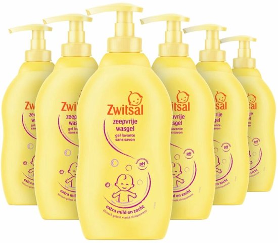 Zwitsal wasgel 6x400ml