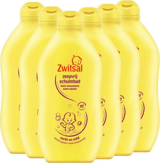 Zwitsal schuimbad 6x400ml