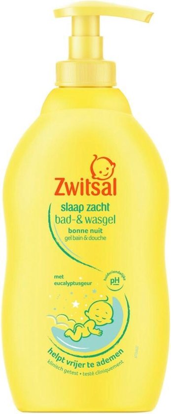 Zwitsal bad wasgel eucalyptus 6x400ml