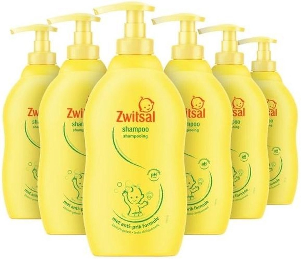 Zwitsal shampoo 6x400ml