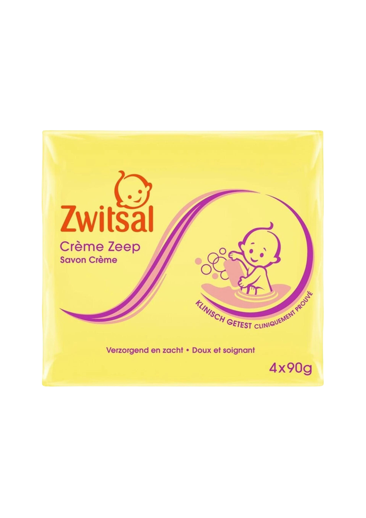 Zwitsal creme zeep 6x4x90gr