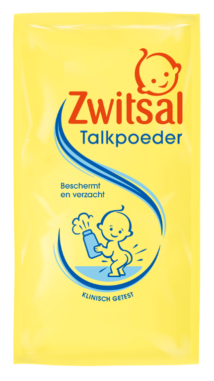 Zwitsal talkpoeder navul 12x100gr