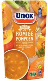 Unox Siz romige pompoen soep (1x570 ml)