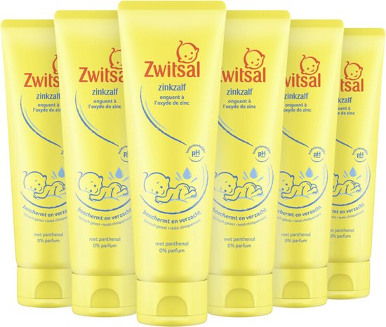 Zwitsal zinkzalf tube 6x100ml