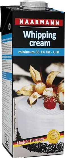 Naarmann Slagroom zonder suiker 35% (1x1 L)