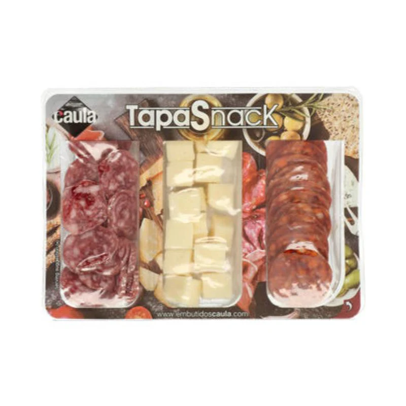 Caula Tapas fuet chorizo kaas (1x120 g)