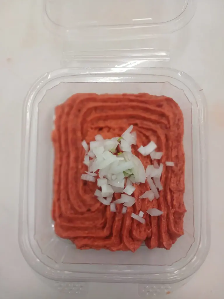 Us filet americain uitjes