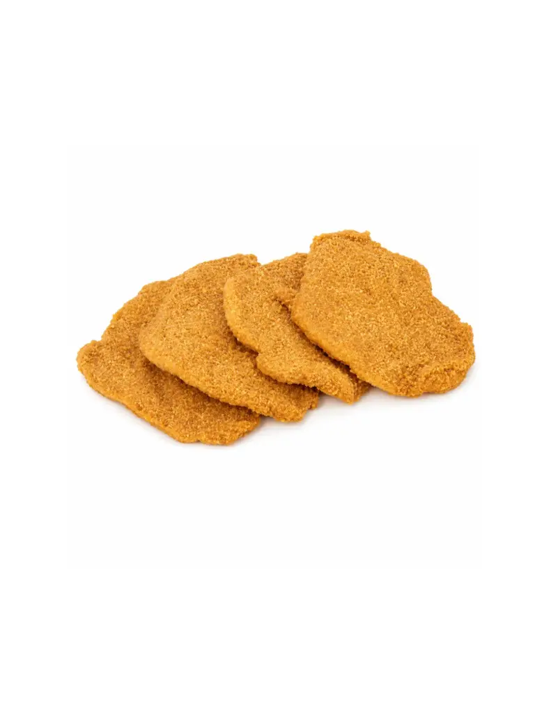 Us runderschnitzel gepaneerd