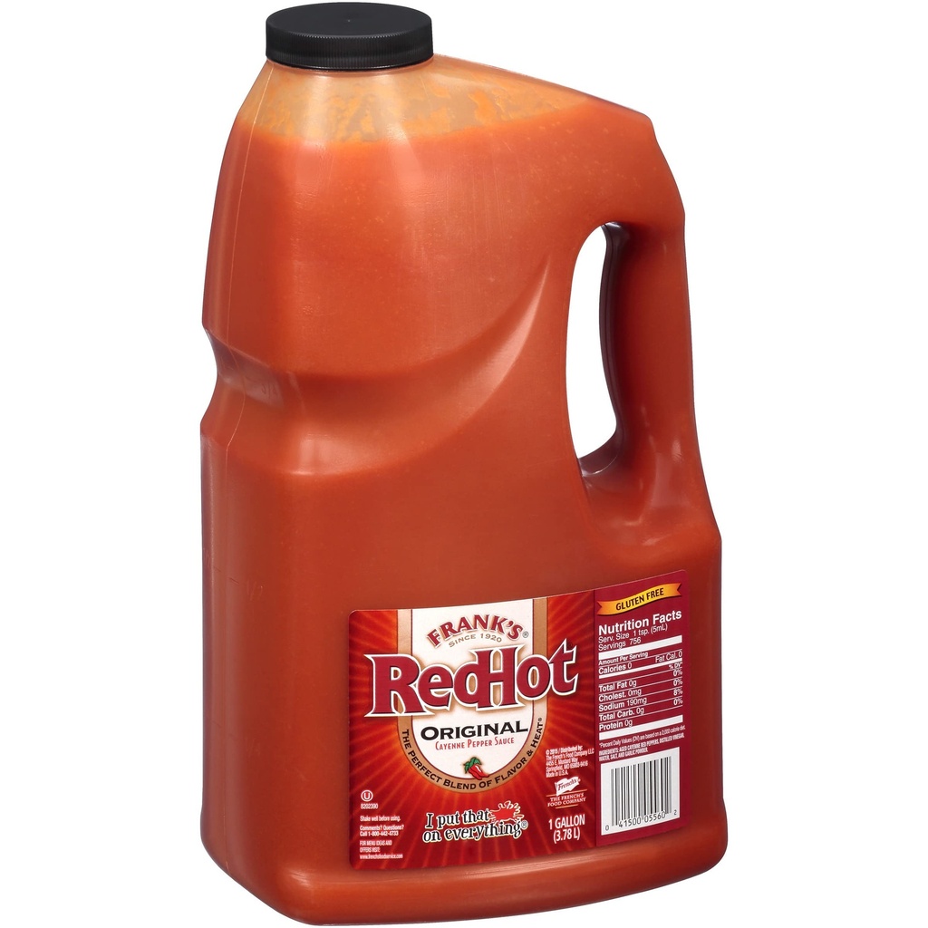 Frank's Pepper Cayenne Red Hot 1 gallon