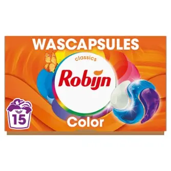 Robijn Wasmiddel capsule color (1x15 pcs)