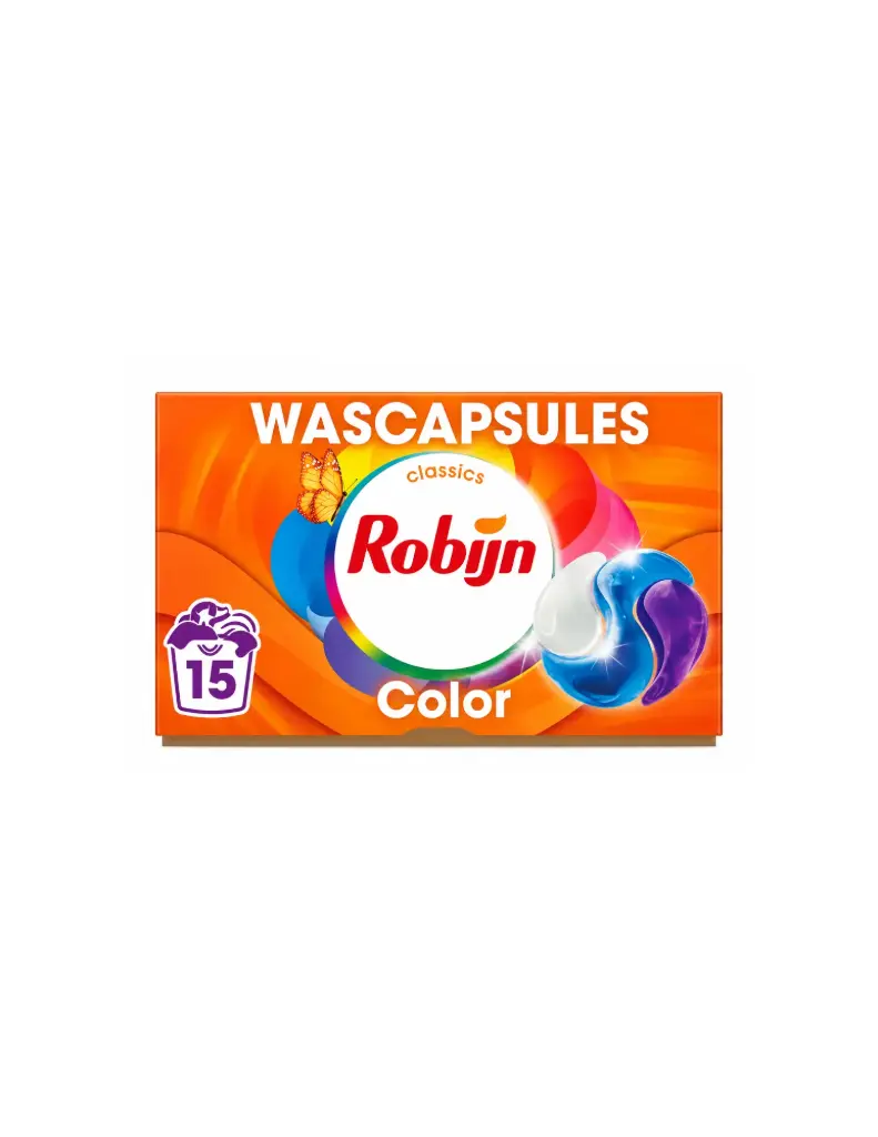 Robijn Wasmiddel capsule color (1x15 pcs)