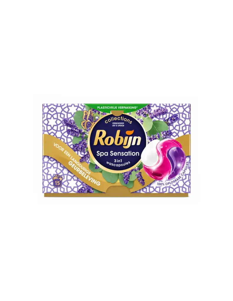 Robijn Wasmiddel capsules spa sensation (1x15 pcs)