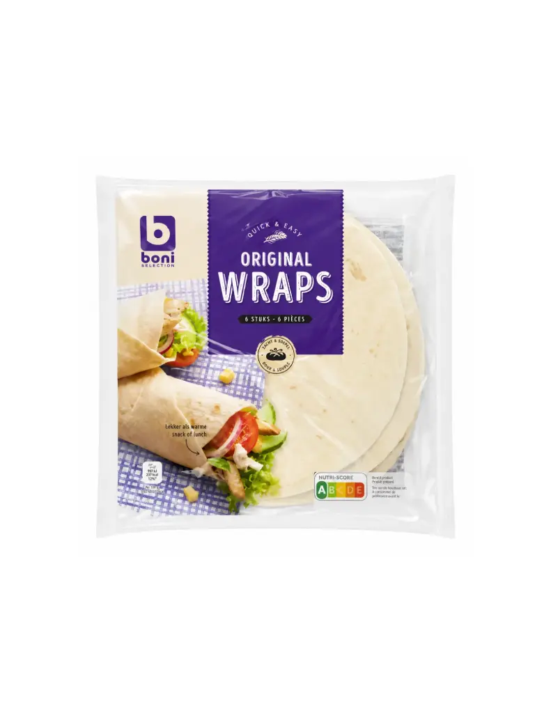 Boni wraps 6pcs (1x370 g)