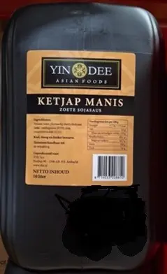 Yindee ketjap manis (1x10 L)