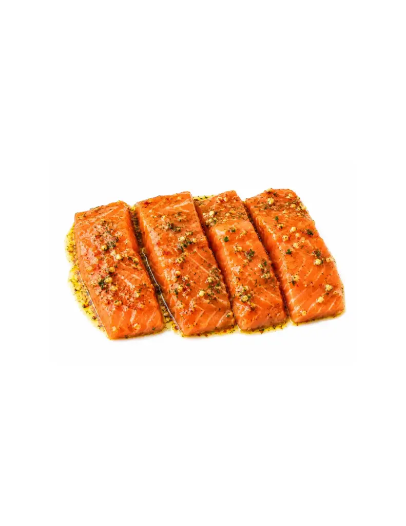 Zalm gemarineerd