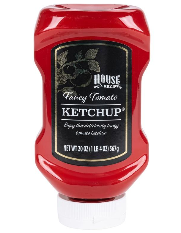 Ketchup Squeeze Red Upside Down 16x20oz