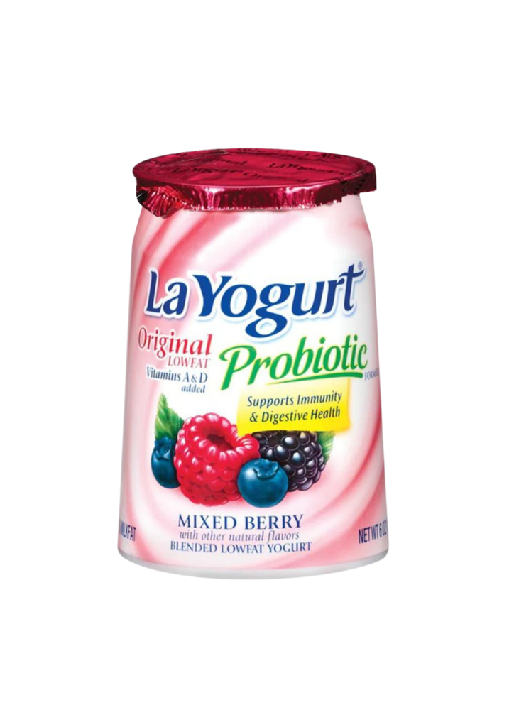 La yogurt original lf mixed berry 12 x 6 oz