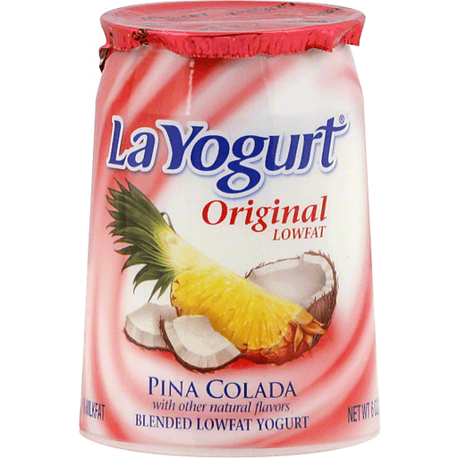 La yogurt original lf pina colada 12 x 6 oz