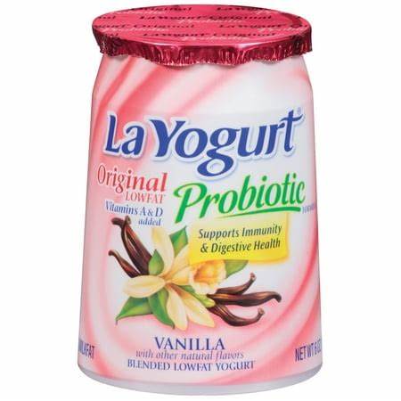 La yogurt original lf vanilla 12 x 6 oz