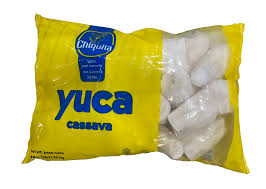 Chiquita iqf yuca/cassava rtl bag 6x3 lb