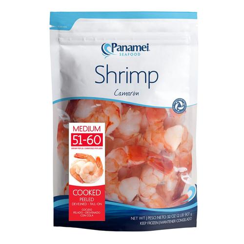 Panam shrimp 51/60 cpto lqf 5x2 lb