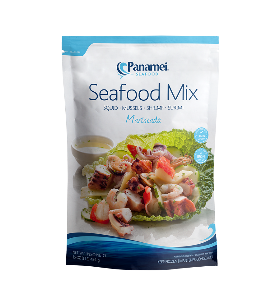 Panamei seafood mix w/surimi iqf rtl china 24x1lb